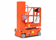 Enkele mast verticale hoogwerkers Dingli MV050-ACE