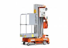 Enkele mast verticale hoogwerkers Dingli MV075-E