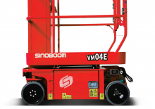 Enkele mast verticale hoogwerkers Sinoboom VM120E