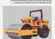 Enkele-trommelwals Case 1102DA