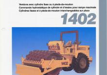 Enkele-trommelwals Case 1402D