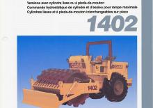 Enkele-trommelwals Case 1402PD