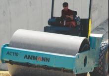 Enkele-trommelwals Ammann AC 110