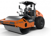 Enkele-trommelwals Hamm HC 119