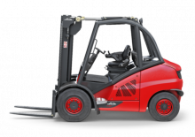 Explosieveilige dieselvorkheftrucks Linde H 45 D