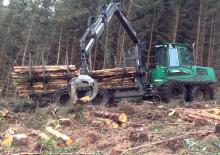 Forwarders Timberjack 1110 D