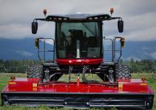 Frontmaaier - Schijf met kneuzer Massey Ferguson WR9960	