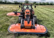 Frontmaaier - Schijf met kneuzer Kubota DMC7332T 