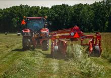 Getrokken maaierschijf met kneuzer Case IH DC105