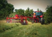 Getrokken maaierschijf met kneuzer Case IH DC125