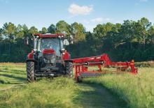 Getrokken maaierschijf met kneuzer Case IH DC133
