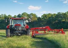 Getrokken maaierschijf met kneuzer Case IH DC133