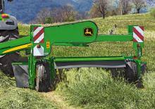 Getrokken maaierschijf met kneuzer John Deere 1355