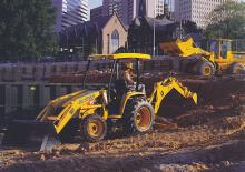 Graaflaadmachines John Deere Construction 110