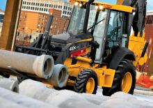 Graaflaadmachines John Deere Construction 410 K TC