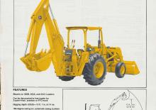 Graaflaadmachines John Deere Construction 9250 A