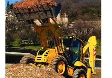 Graaflaadmachines Komatsu WB93S-8