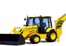 Graaflaadmachines Komatsu WB97R-5 