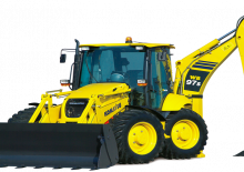 Graaflaadmachines Komatsu WB97S-5 