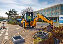 Graaflaadmachines JCB 3CX Compact Plus