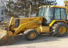 Graaflaadmachines John Deere Construction 410 D