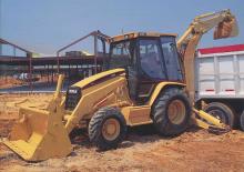Graaflaadmachines Caterpillar 416 C