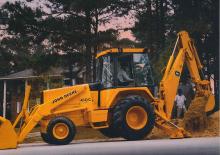 Graaflaadmachines John Deere Construction 710 B