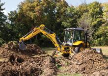 Graaflaadmachines New Holland B95C LR