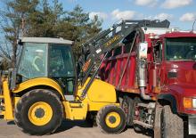 Graaflaadmachines New Holland B95C TC