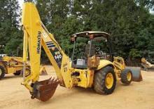 Graaflaadmachines Komatsu WB 140-2