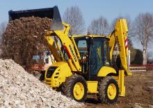 Graaflaadmachines Komatsu WB93S-5 