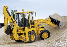 Graaflaadmachines Komatsu WB98A