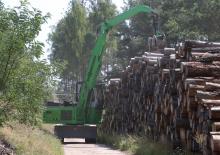 Graafmachines in overslaguitvoering Sennebogen 723M E  