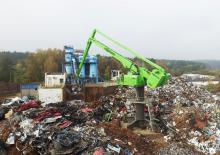 Graafmachines in overslaguitvoering Sennebogen 8130 EQ 