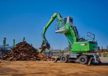 Graafmachines in overslaguitvoering Sennebogen 822M G 