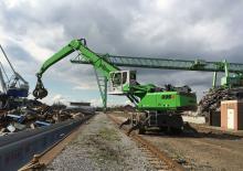 Graafmachines in overslaguitvoering Sennebogen 835M E 