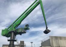 Graafmachines in overslaguitvoering Sennebogen 8400 EQ 