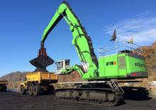 Graafmachines in overslaguitvoering Sennebogen 875R E Hybrid  