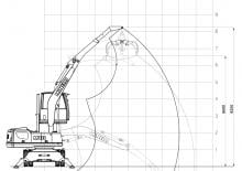 Graafmachines in overslaguitvoering Minelli M18
