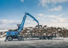 Graafmachines in overslaguitvoering Terex-Fuchs MHL350 F HD