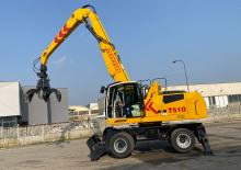 Graafmachines in overslaguitvoering Tabarelli T510
