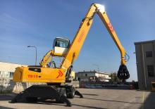 Graafmachines in overslaguitvoering Tabarelli T815