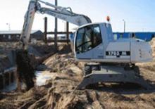 Mobiele graafmachines Atlas 1104 M