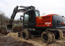 Mobiele graafmachines Atlas 190 W