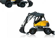 Mobiele graafmachines Mecalac 714 MW e