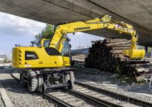 Mobiele graafmachines Liebherr A 922 Rail Litronic