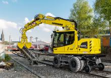 Mobiele graafmachines Liebherr A 922 Rail Litronic