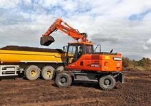 Mobiele graafmachines Doosan DX160W-3