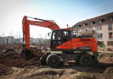 Mobiele graafmachines Doosan DX 190 W