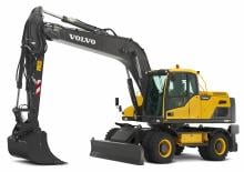 Mobiele graafmachines Volvo EW210D